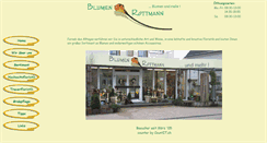 Desktop Screenshot of blumen-rottmann.de